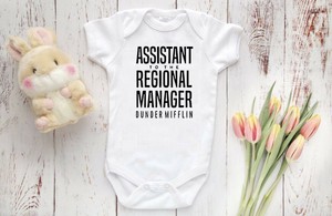 assistant to the regional manager onesie