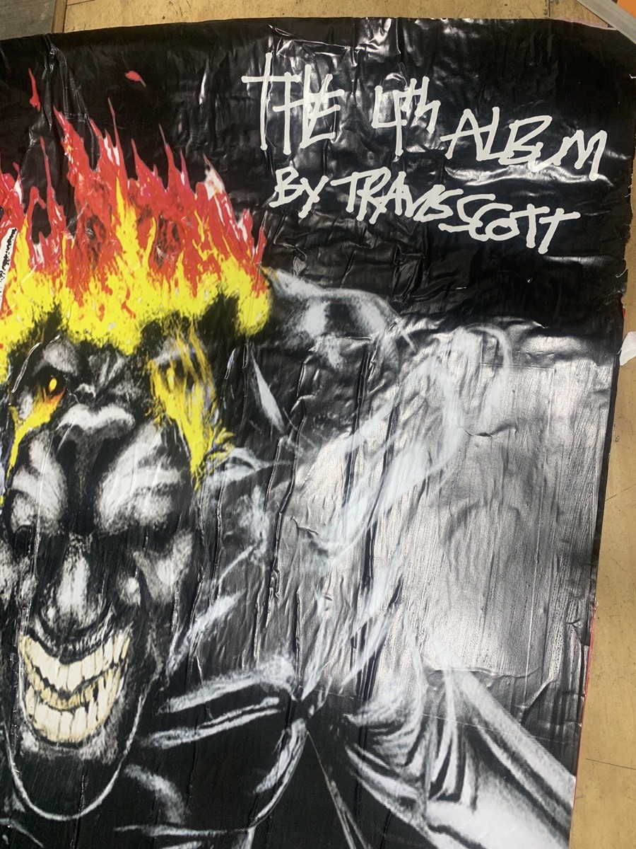 Travis Scott Utopia Tour Circus Maximus BIG wheatpaste Poster