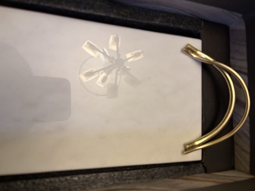 Michael AramCalla Lily Small Cheese Board with Spreader - Picture 9 of 16