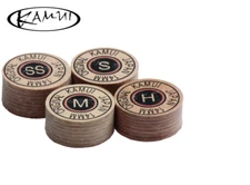 Kamui Cue Tip - GENUINE - For your pool cue. Brown S - Soft.