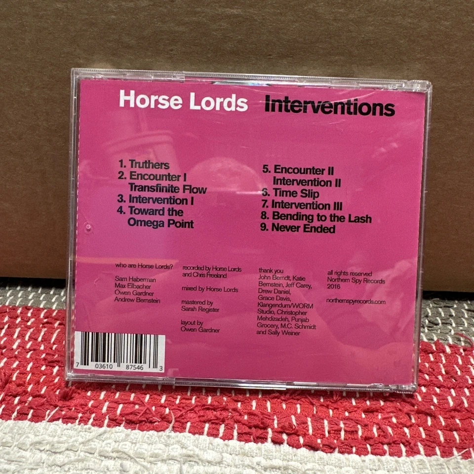 HORSE LORDS - INTERVENTIONS   CD NEW  Foto 3 de 4