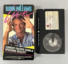 Robin Williams Live Betamax Tape Vestron Video 1987 3147