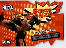 2022 SkyBox Metal Universe AEW #BG-29 Luchasaurus Bonzo Gonzo