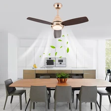 85-265V 6 Gears Modern Ceiling Fan Light with Remote Control NEW