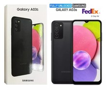 NEW Samsung Galaxy A03s 32GB GSM/CDMA Unlocked Android Smartphone - Black