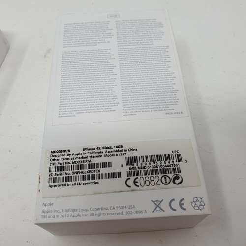 Apple iPhone 4s 16gb Nero Smartphone Completo Caricatore Cuffie Scatola Funziona - Imagen 6 de 6