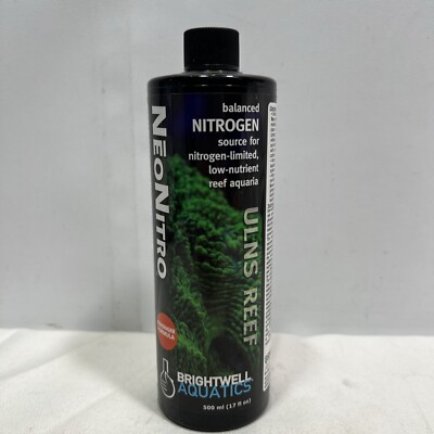 Brightwell Aquatics NeoNitro 500mL Balanced Nitrogen Source for Reef Aquariums
