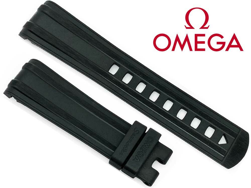 Omega Seamaster 300m Replacement Black Rubber Watch Band Omega Seamaster 300m Replacement Black Rubber Watch Band