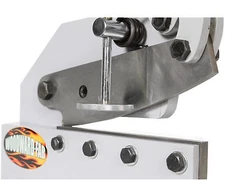 Woodward Fab Throatless Hand Shear Sheet Metal Cutting Bench Mount SPHS5 5"