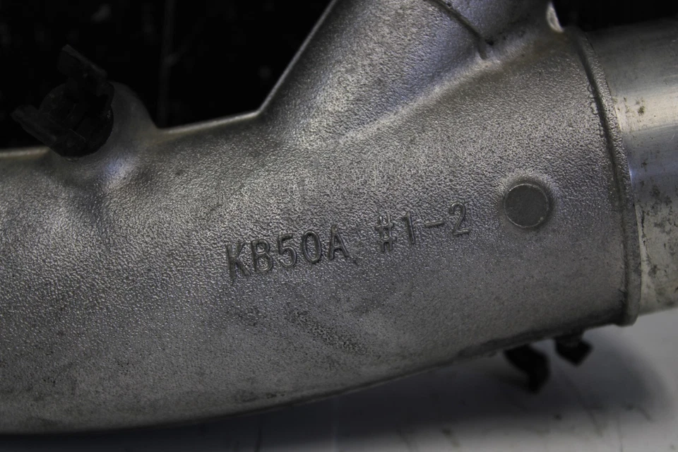 2010 NISSAN GT-R R35 GTR R35 AWD OEM TURBO AIR INLET PIPE VR38 KB50A #1-2 - Image 3 of 4