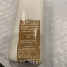 Clinique Beyond Perfecting Foundation + Concealer 6.7 FL OZ CN58 Honey