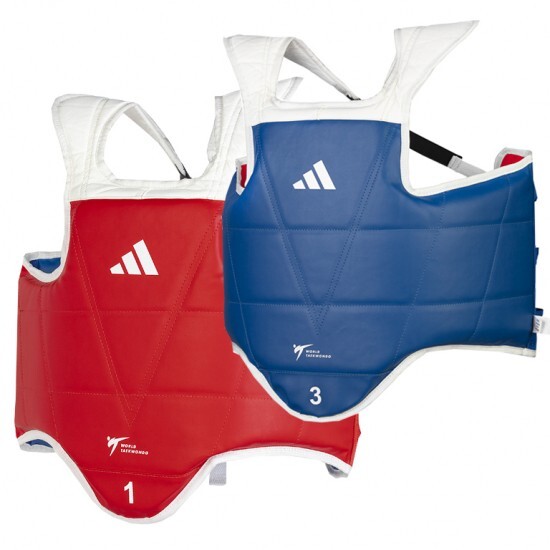 Corpetto Taekwondo Adidas Reversibile WTF 35402030 - Protezione Gara