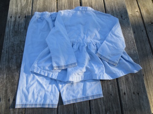 French Boutique Girls Light Blue Outfit ~ Size 4 or 102 - Picture 8 of 8