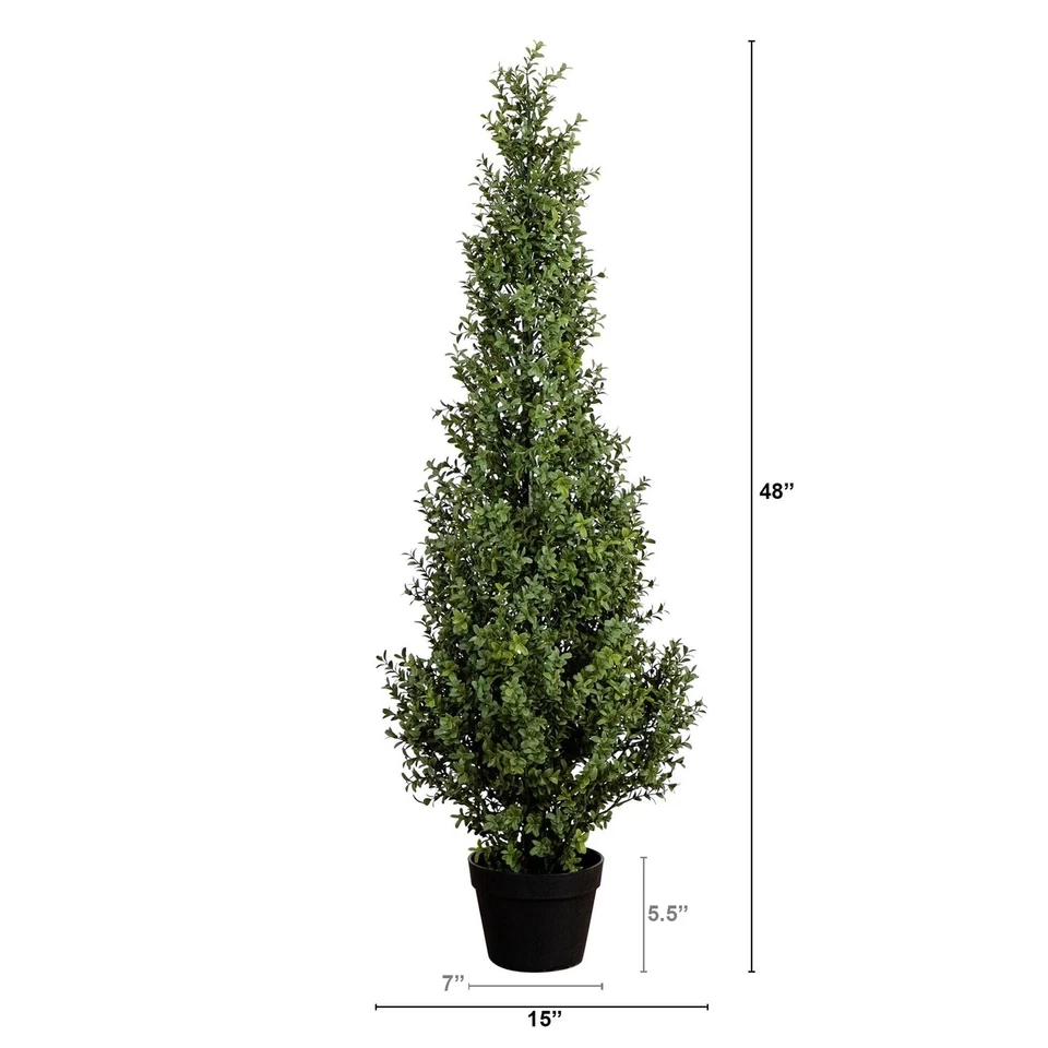 4’ UV Resistant Artificial Boxwood Topiary Tree (Indoor/Outdoor). Retail 94 - Image 4 of 4