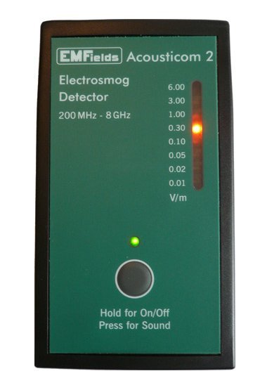 Acousticom 2 Radio Frequency (RF) Meter - Simplicity Without Compromise 