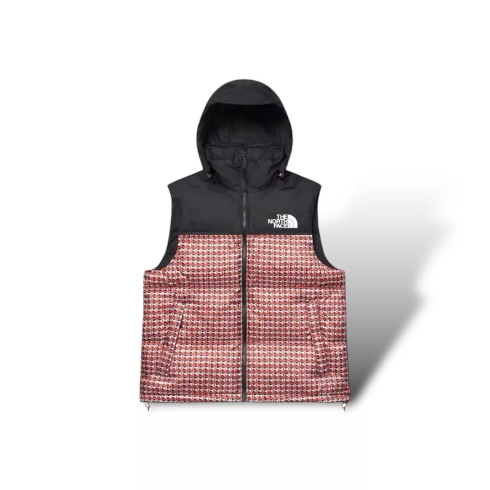 Gilet Nuptse clouté rouge Supreme The North Face neuf taille M neuf