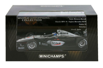 Minichamps McLaren MP4/14 1999 - Mika Hakkinen F1. World Champion