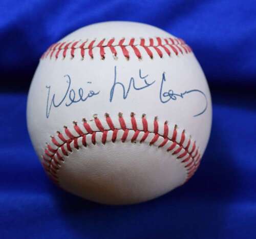 Willie McCovey Beckett BAS Coa Autograph National League Signed Baseball
