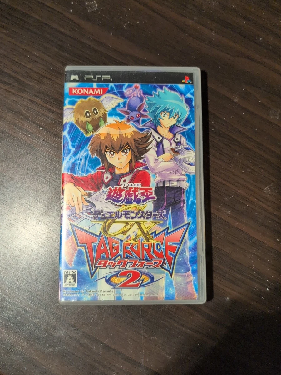 Yu-Gi-Oh GX Tag Force 2 PSP Sony Playstation PAL ITA Jeu Usagé COMPLET