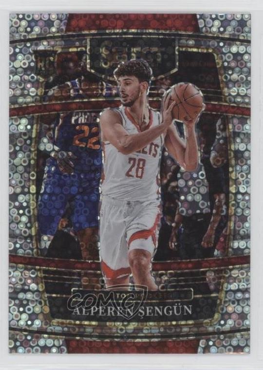 2021-22 Panini Select Concourse Disco Prizm Alperen Sengun #19 12yh