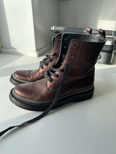 Damen Brunello Cucinelli Stiefel Leder 39