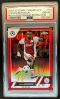 2022 Topps Chrome UEFA Steven Bergwijn Red & Gold Seismic Refractor #176 PSA 10