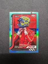 2025 Topps Chrome F1 Oliver Bearman #123 True Aqua /199