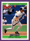 Jeff Kent Toronto Blue Jays 1992 Donruss The Rookies Rookie Card RC #61 HOF O/C