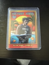 2023-24 Bowman University Best Dillon Jones Gold Refractor Victory Vibes RC /50