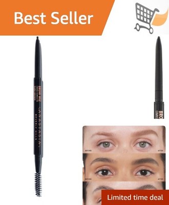 Brow Pencil Dark Brown Gluten Free Long-Wearing Smudge-Proof Easy Application