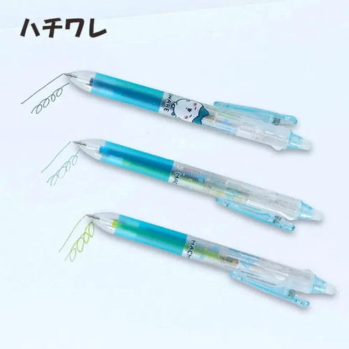 Japan Genuine! Chiikawa Friction Multi-Color Pen 0.38