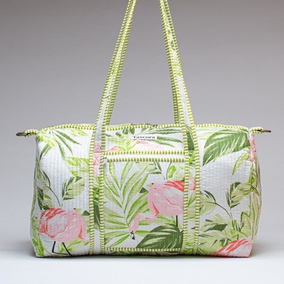 Weekender Bag - Reisetasche - Sporttasche - Gym Bag  Yoga Tasche Flamingo Breeze