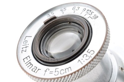 Leica Leitz Elmar 5cm f/3.5 L39 LTM Screw Mount 50mm [Near MINT