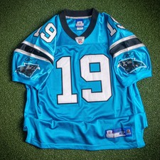 Keyshawn Johnson #19 Panthers Reebok Authenti...