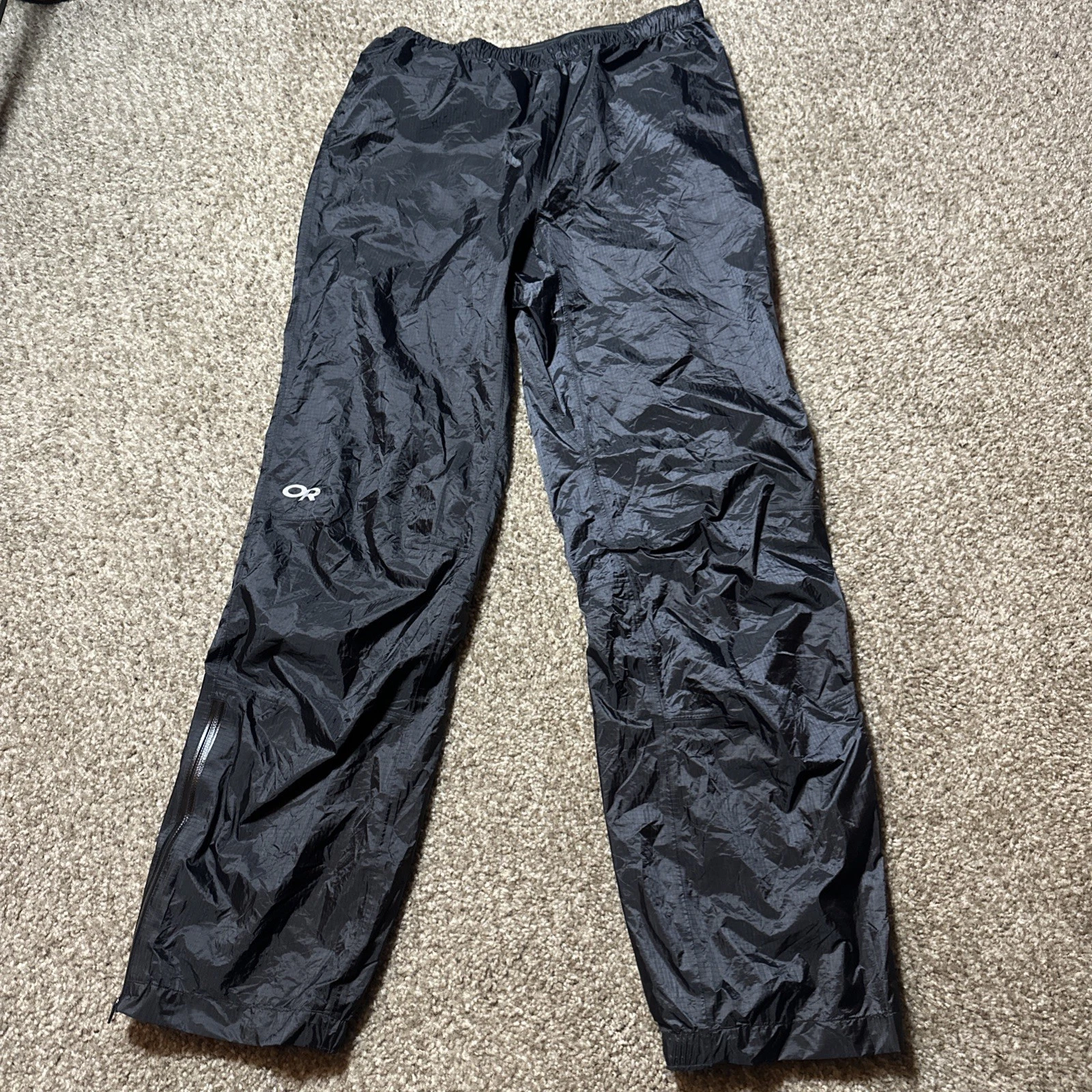 Women's Outdoor Research Helium Rain Pant Women's Color Black Size Small