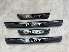 For Honda Pilot Accessories Auto Door Scuff Sill Cover Plate Protector Trim NEW