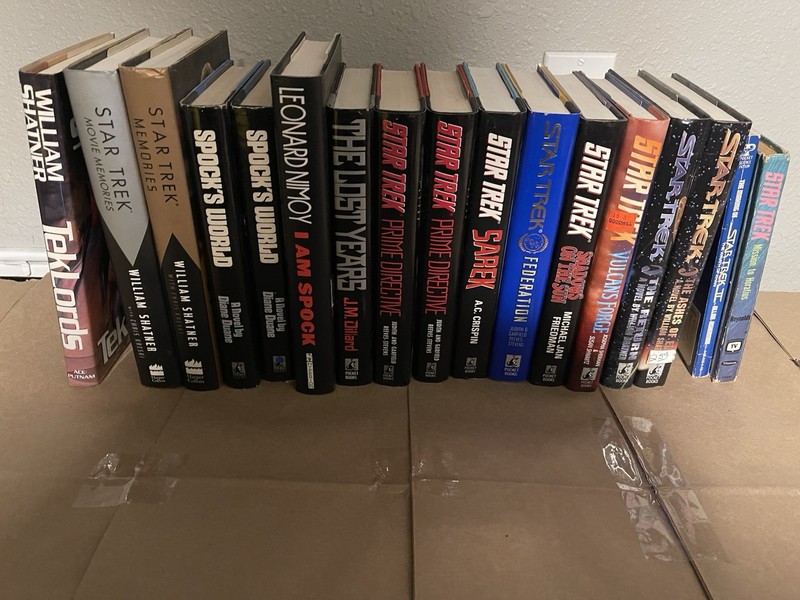Star Trek Hardback Books Various Titles
