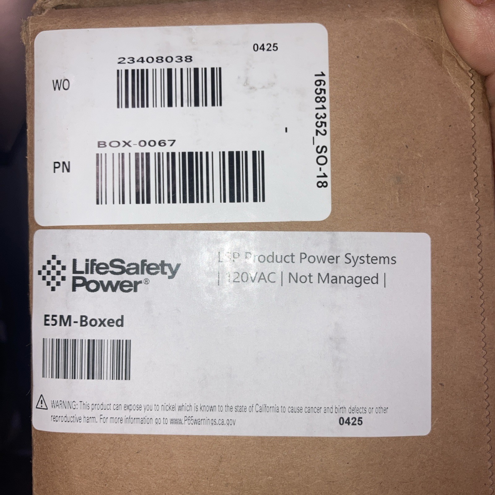 LifeSafety Power LSP Power System 120 VAC 
