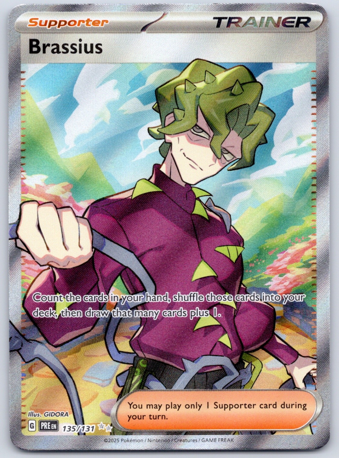 Brassius 135/131 (NM) - SV: Prismatic Evolutions - Ultra Rare - Pokemon TCG