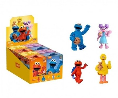 Sesamstraße Blokees Series 1 Plastic Model Kits Bird Abby Elmo Cookie Monster