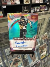 2025 Bowman Best U Carson Hansen Best Of 2025 Auto Go Cyclones! 13/15 Iowa State