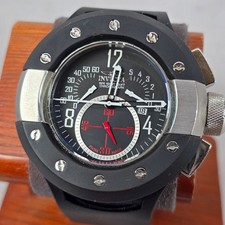 Invicta Men's S1 Rally Swiss Chronograph 5688 Stainless Steel Watch Black Band