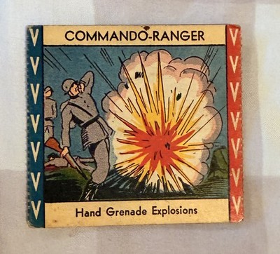 W.H. Brady, Commando Ranger 1940's CR-50 Hand Grenade Explosions