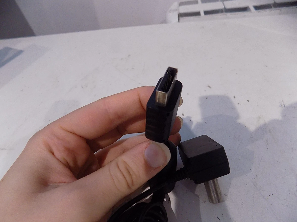 Adaptador RFU Oficial Sony PlayStation 1 PS1 SCPH-1122 Negro Genuino Funcionando