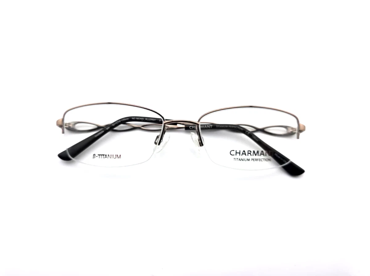 Charmant Titanium Square Eyeglass Frames for sale | eBay display picture 1