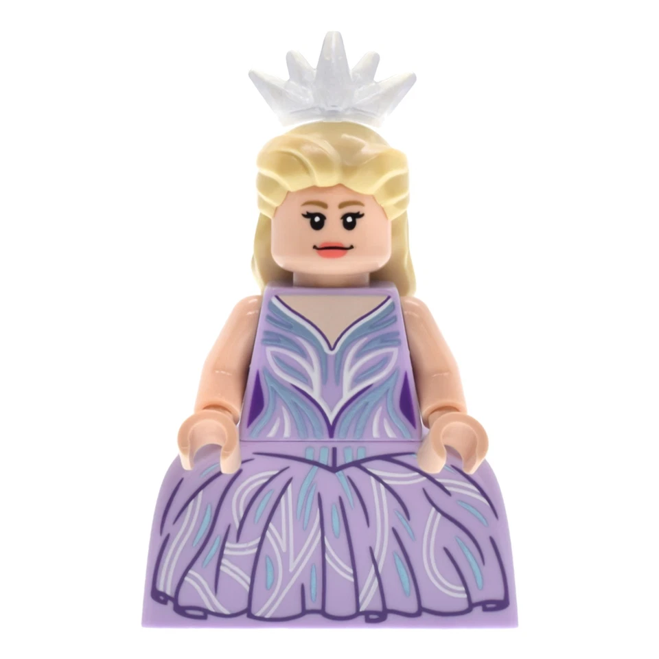 LEGO Minifigur Glinda - Minifigure, Lavender Dress, Wide Skirt (wck015) – neu - Bild 1 von 1