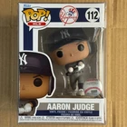 Funko Pop! Aaron Judge #112, New York Yankees, Away Jersey, MLB Baseball