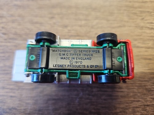 Matchbox Superfast No 26 GMC Tipper Truck "NICE" - Picture 5 of 9