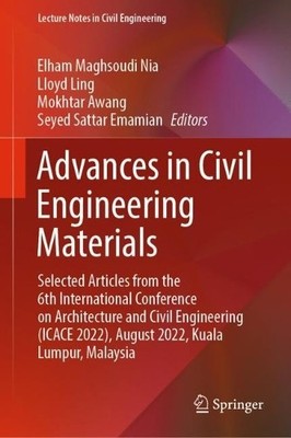 Advances in Civil Engineering Materials - 9789811980237