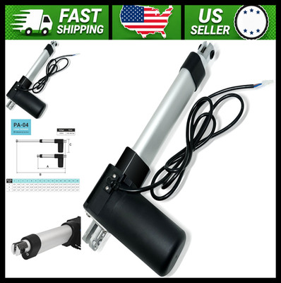 Progressive Automations 12V Electric Linear Actuator 9 Inch Stroke 100 lbs